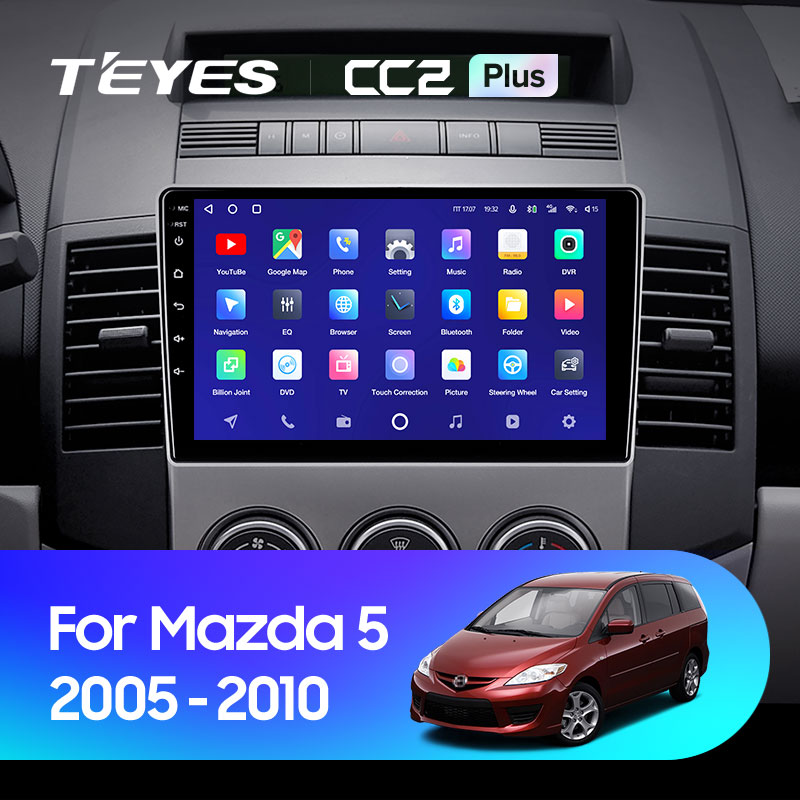 Штатная магнитола Teyes CC2 4+32G для Mazda5 Premacy 2005-2010