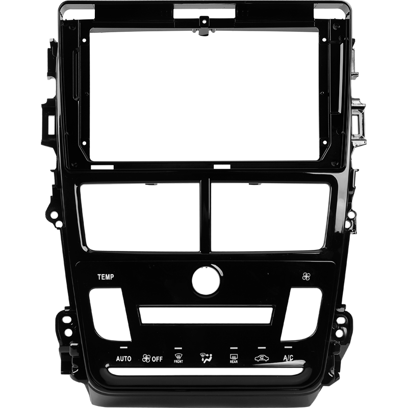 Штатная рамка (без дисплея) Teyes для  Toyota Yaris Vios  (F2)  2017-2020 (Для экрана 9")