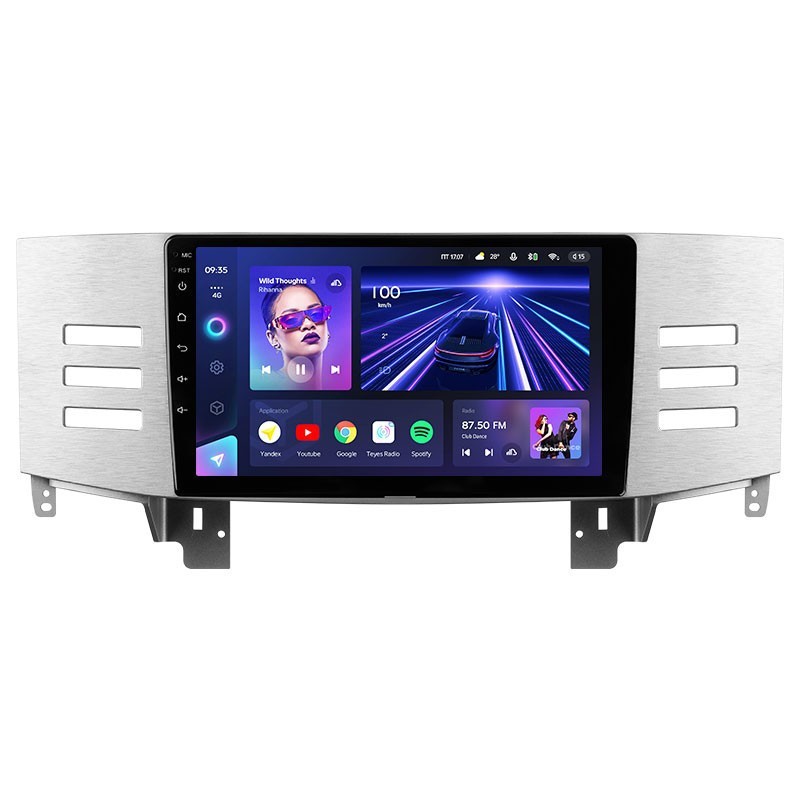 Штатная магнитола Teyes CC3 360 6/128 Toyota Mark X 1 X120 (2004-2009)