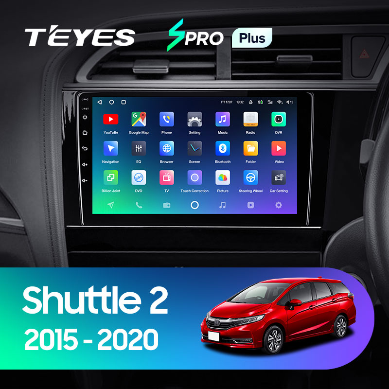 Штатная магнитола Teyes SPRO 3+32G для Shuttle 2015-2020