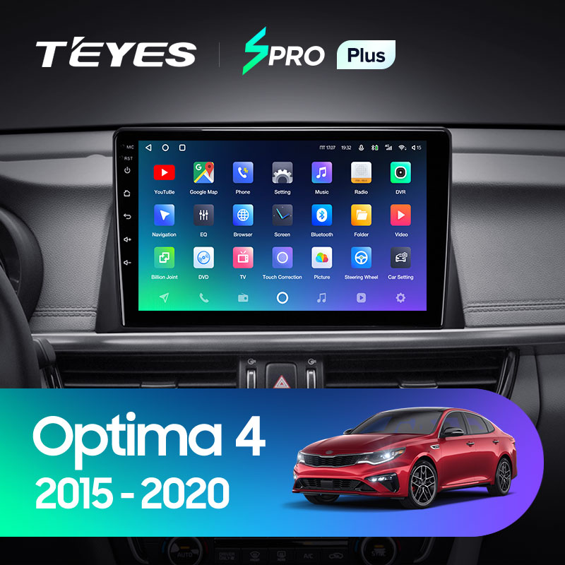 Штатная магнитола Teyes SPRO 4+32G  для Optima 4 2015-2020 ТИП-B