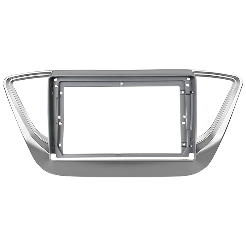 Штатная рамка (без дисплея) Teyes для  Hyundai Solaris 2 2017-2018 (Для экрана 9")