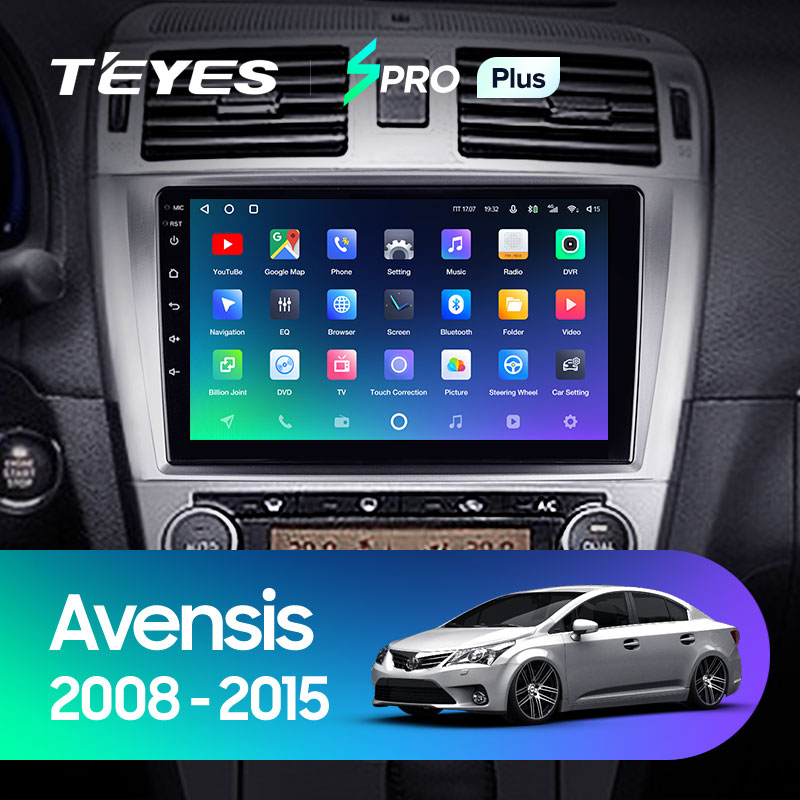 Штатная магнитола Teyes SPRO 3+32G для Toyota Avensis 2008-2015
