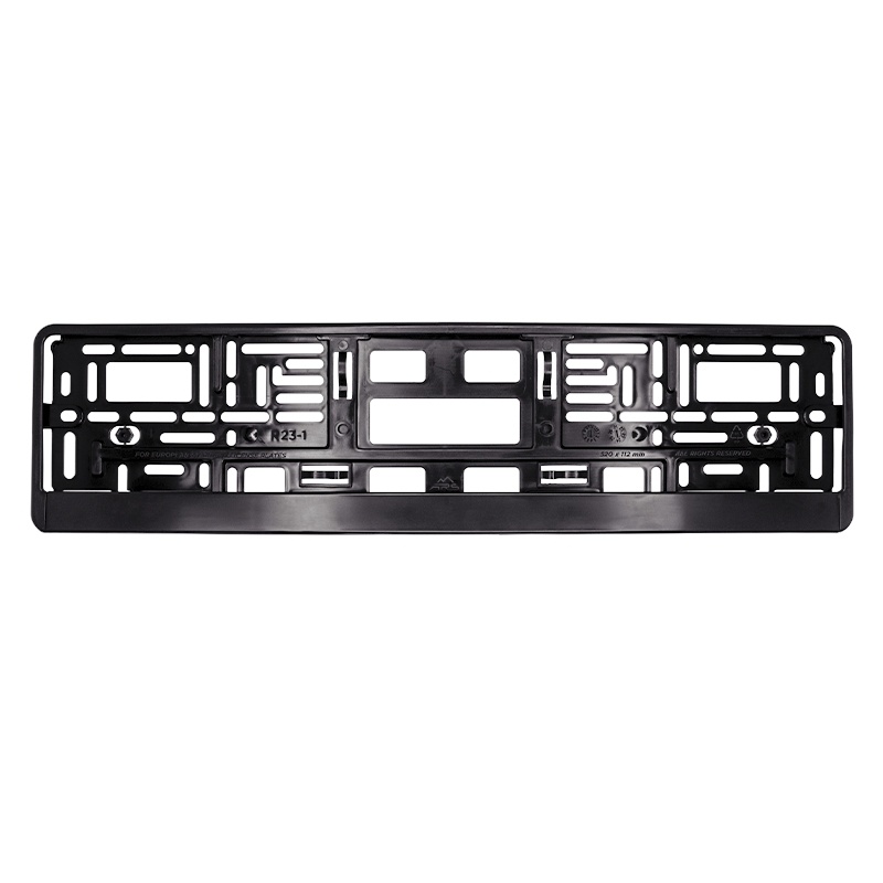 Рамка под номерной знак (чёрная) AVS RN-15