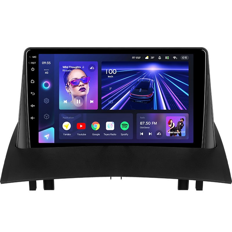 Штатная магнитола Teyes CC3 4/64 Renault Megane 2 (2002-2009)