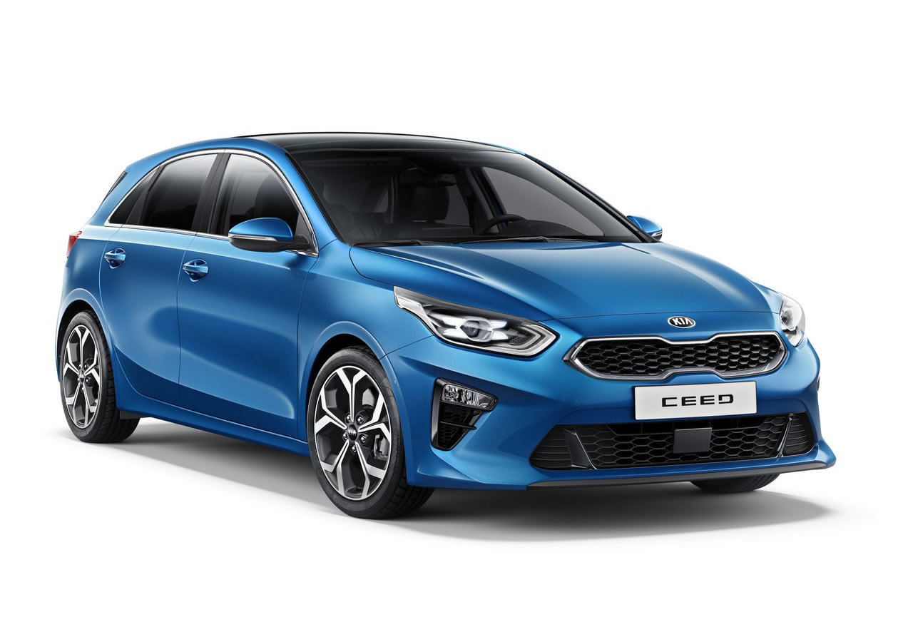 Kia Ceed 2019 хэтчбек синий