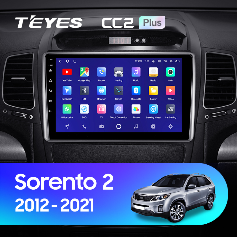 Штатная магнитола Teyes CC2 3+32G для Sorento 2 2012-2021