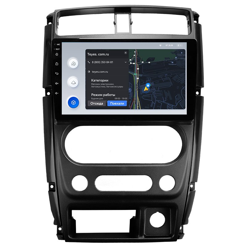 Штатная магнитола Teyes X1 4G 2/32 Suzuki Jimny 3 (2005-2019)