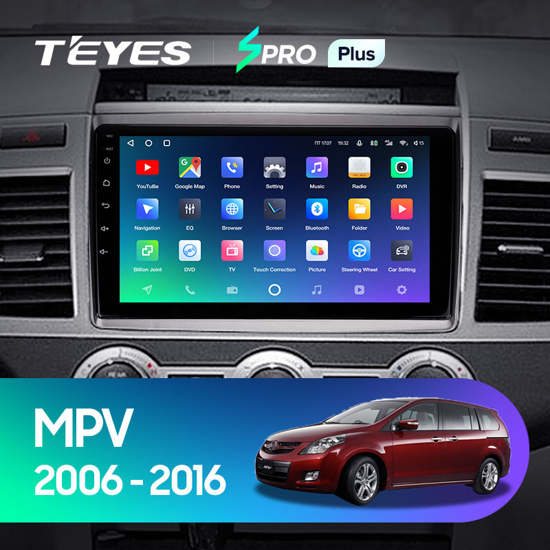 Штатная магнитола Teyes SPRO 4+32G для MPV 2006-2016