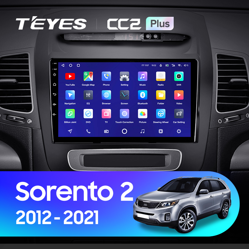Штатная магнитола Teyes CC2 4+32G для Sorento 2 2012-2021