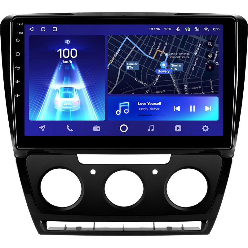 Штатная магнитола Teyes CC2 Plus 6/128 Skoda Octavia 2 A5 (2008-2013)