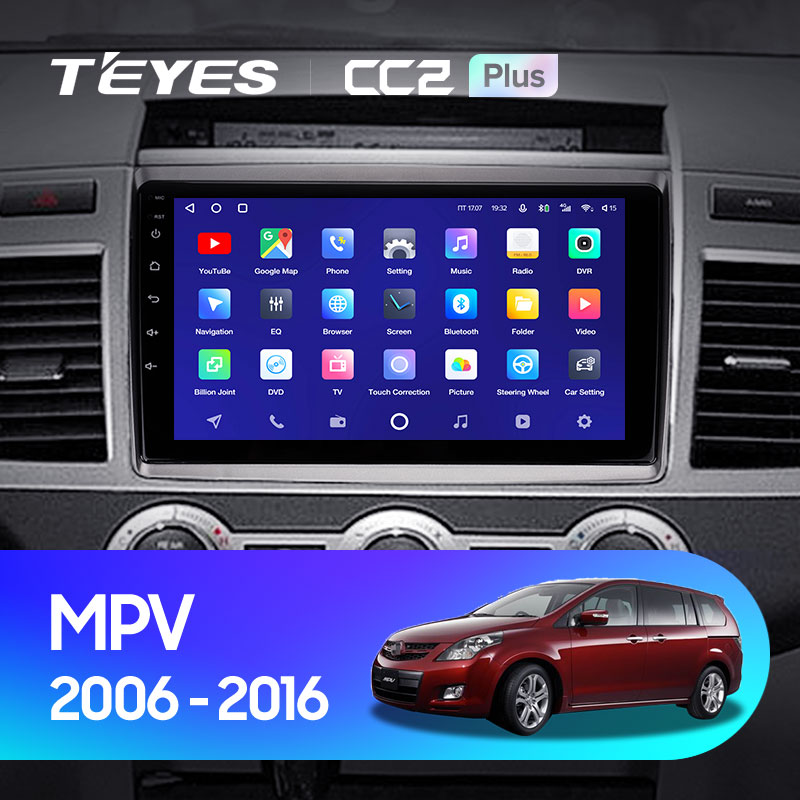 Штатная магнитола Teyes CC2 3+32G для MPV 2006-2016