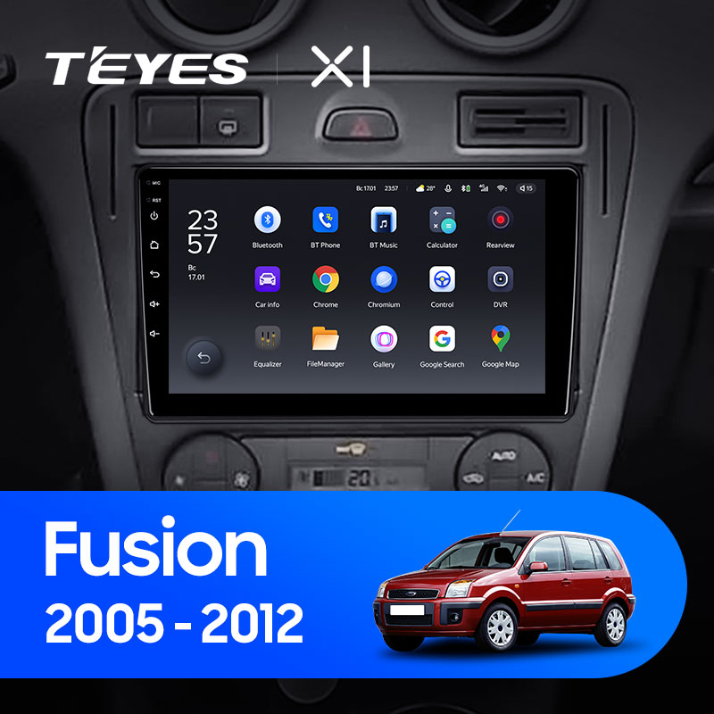 Штатная магнитола Teyes X1 4G 2+32G для Fusion Transit 2005-2012