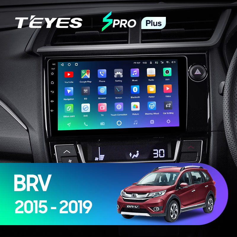 Штатная магнитола Teyes SPRO 3+32G для Honda BRV 2015-2019