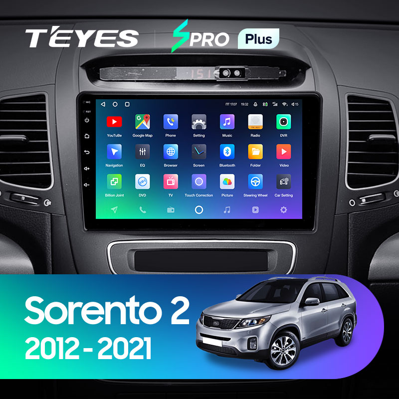 Штатная магнитола Teyes SPRO 3+32G для Sorento 2 2012-2021