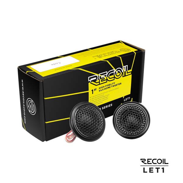 Recoil Audio LET1, высокочастотные динамики