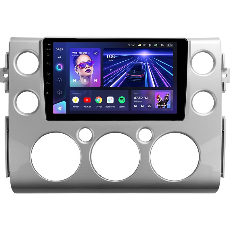 Штатная магнитола Teyes CC3 3/32 Toyota FJ Cruiser J15 (2006-2020)