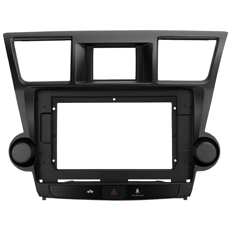 Штатная рамка (без дисплея) Teyes для  Toyota Highlander 2 XU40  (F2)  (10 inch)  2007-2013 (Для экрана 10.2")