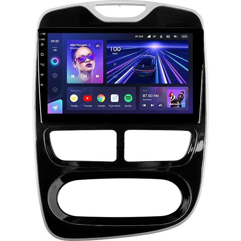 Штатная магнитола Teyes CC3 3/32 Renault Clio 4 BH98 KH98 (2012-2015)