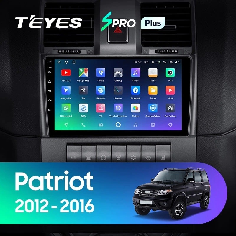 Штатная магнитола Teyes SPRO Plus 3/32 UAZ Patriot 2012-2016