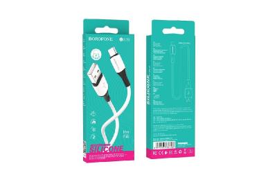 Кабель USB - Type C 1м 2.4A BOROFONE BX79 силикон