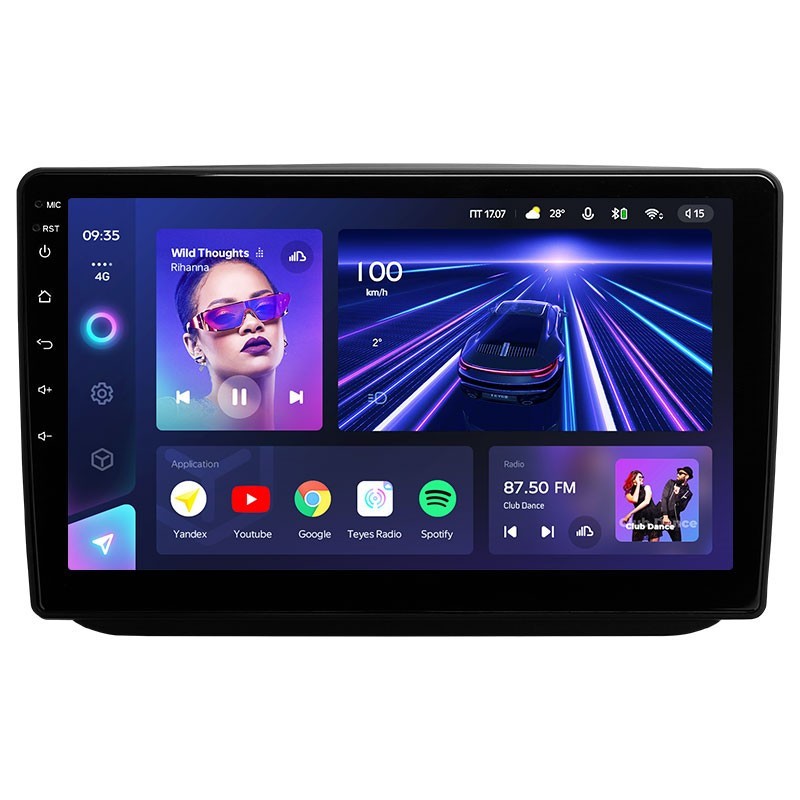 Штатная магнитола Teyes CC3 4/64 Skoda Fabia 2 (2007-2014)