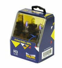 72320AG+60 H3 12- 55 PK22s Active Gold + 60% "Маяк" (к-т 2 шт)
