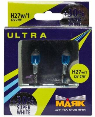 82727/1SW Н27 12- 27 PG13 Super White +30% "Маяк УЛЬТРА" (к-т 2 шт)
