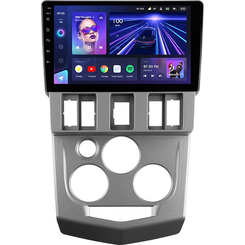 Штатная магнитола Teyes CC3 6/128 Renault Logan 1 (2004-2009)