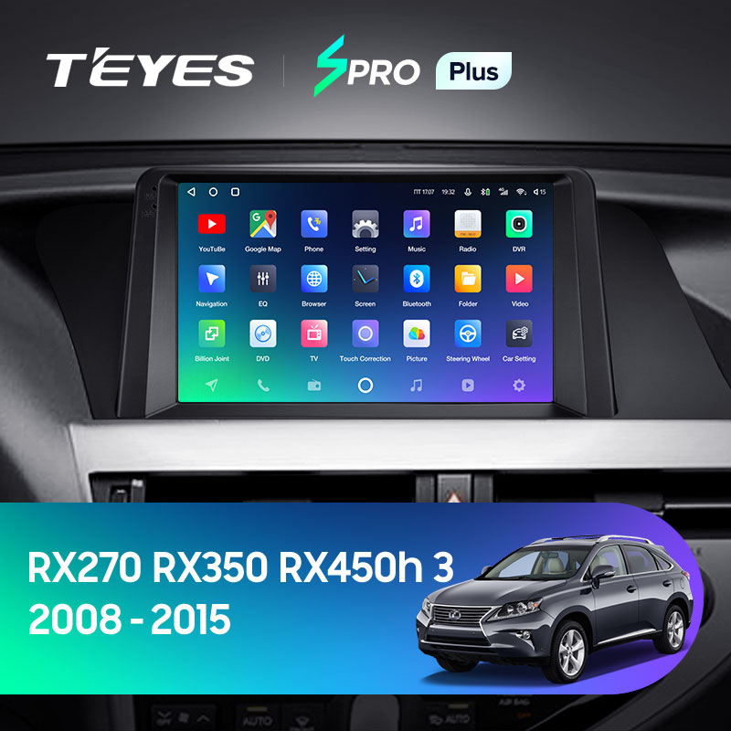 Штатная магнитола Teyes SPRO 3+32G для RX 2008-2015