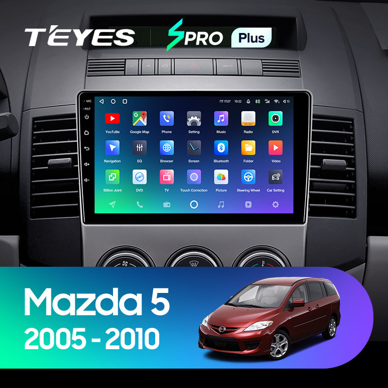 Штатная магнитола Teyes SPRO 3+32G для Mazda5 Premacy 2005-2010