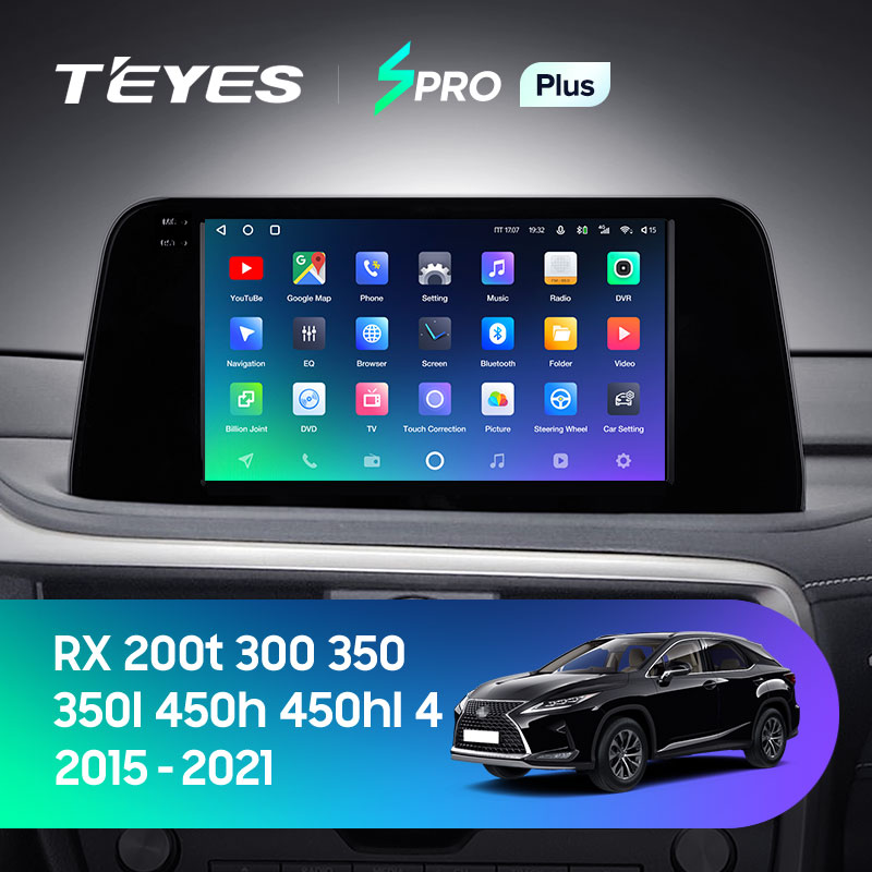 Штатная магнитола Teyes SPRO 4+32G для RX 2015-2021