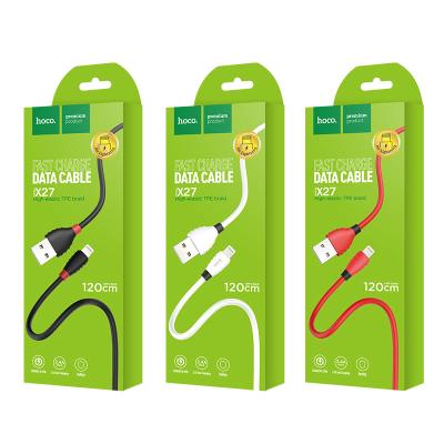 Кабель USB - Lightning 1.2м 2.4A HOCO X27