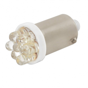 Автолампа диод T8.5 (T4W) 12V 7SMD диод , с цок SKYWAY конус белая  8507 S0820 1232 Автолампа диод T8.5 (T4W) 12V 7SMD диод , с цок SKYWAY конус белая  8507 S0820 1232