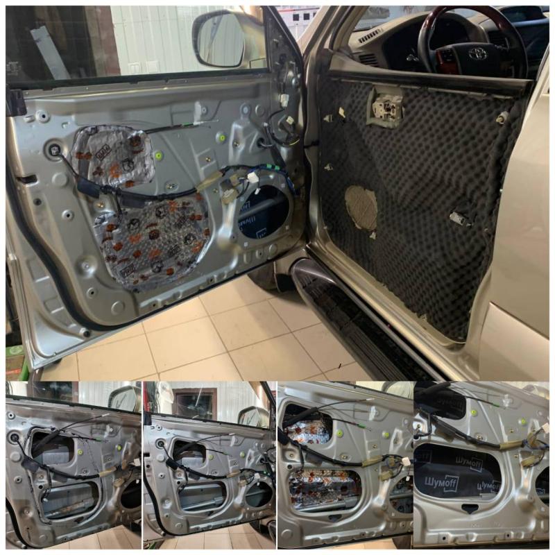 Шумоизоляция дверей