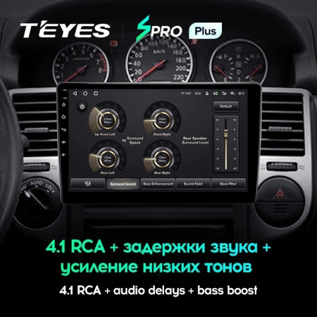 Штатная магнитола Teyes SPRO Plus 6/128 Nissan X-Trail T30 (2000-2007)