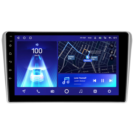 Штатная рамка (без дисплея) Teyes для  Toyota Avensis T250 2 II 2003-2009 (Для экрана 9")