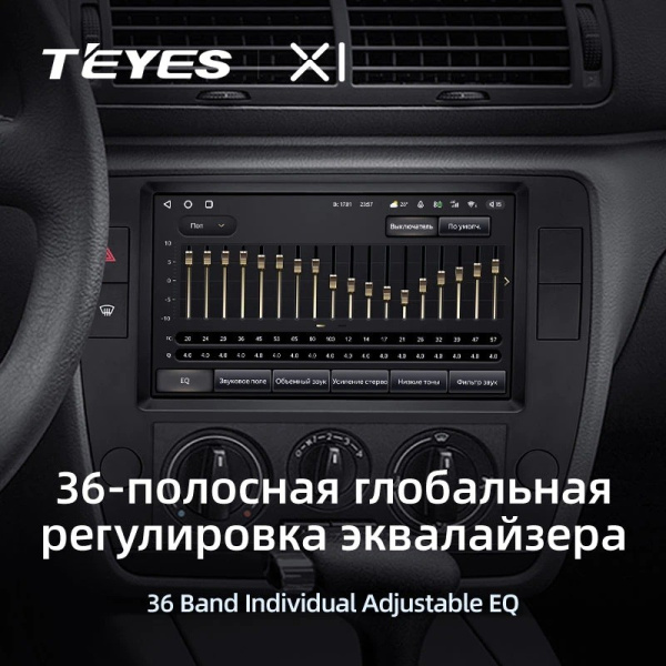 Штатная магнитола Teyes X1 4G 2/32 Volkswagen Passat B5 (2000-2005)