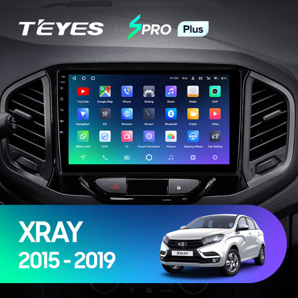 Штатная магнитола Teyes SPRO 4+32G для Xray 2015-2022