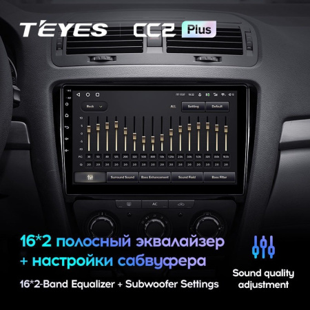 Штатная магнитола Teyes SPRO Plus 6/128 Skoda Octavia 2 A5 (2008-2013)
