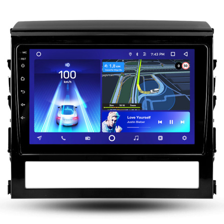 Штатная рамка (без дисплея) Teyes для  Toyota Land Cruiser 200 11 2015-2020 (Для экрана 9")