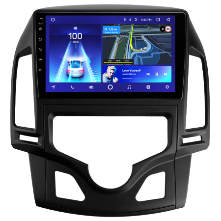 Штатная рамка (без дисплея) Teyes для  Hyundai i30 1 FD  (F2)  2007-2012 (Для экрана 9")