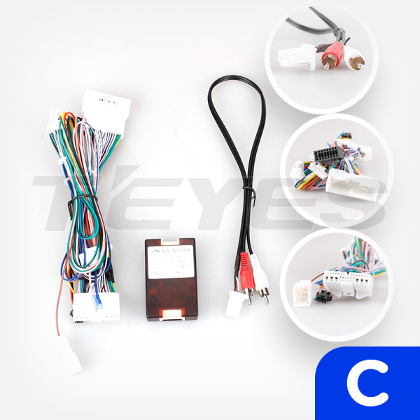 Штатная рамка (без дисплея) Teyes для  Toyota Land Cruiser Prado 150 (C) 2009-2013 (Для экрана 9")