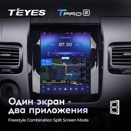 Штатная магнитола Tesla style Teyes TPRO 2 Volkswagen Touareg FL NF (2010-2018)