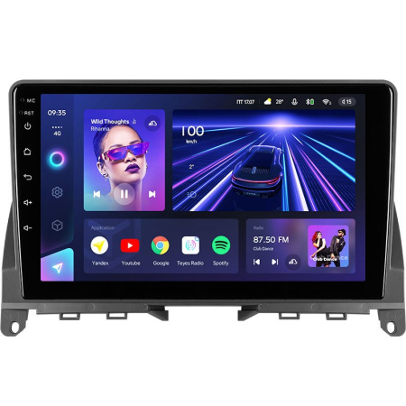 Штатная магнитола Teyes CC3 6/128 Mercedes Benz C-Class 3 W204 S204 (2006-2011)