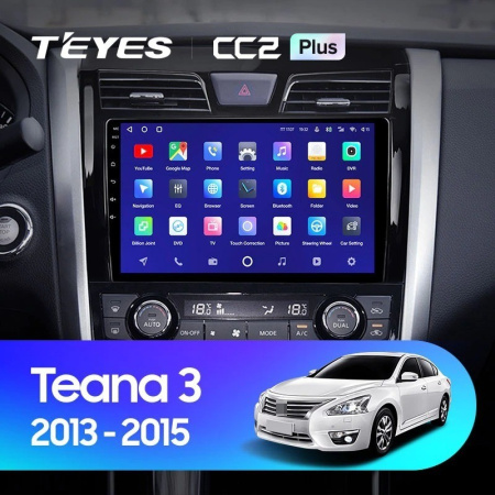Штатная магнитола Teyes CC2 Plus 6/128 Nissan Teana J33 (2013-2015)