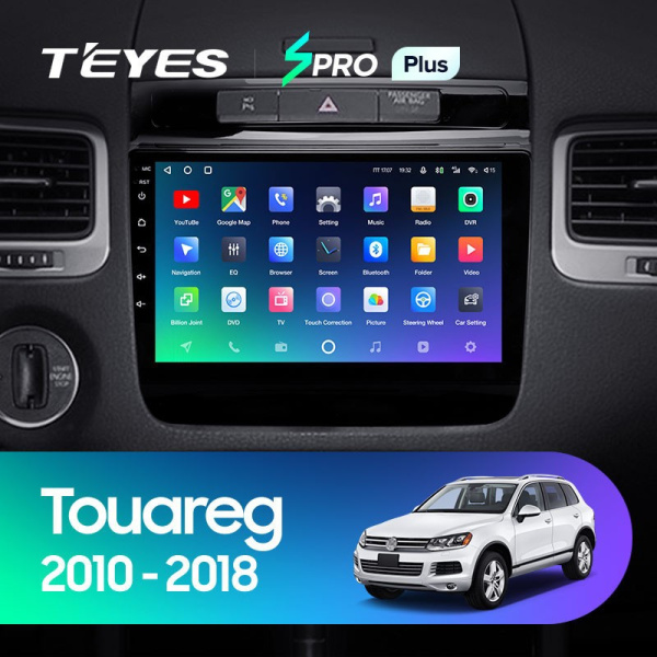 Штатная магнитола Teyes SPRO Plus 4/64 Volkswagen Touareg FL NF (2010-2018)