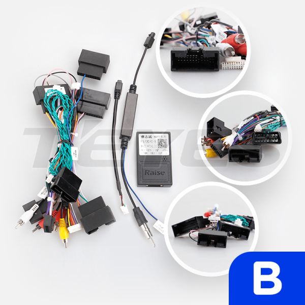 Штатная рамка (без дисплея) Teyes для  Ford Fiesta Mk 6 (F1) 2009-2018 (Для экрана 9")
