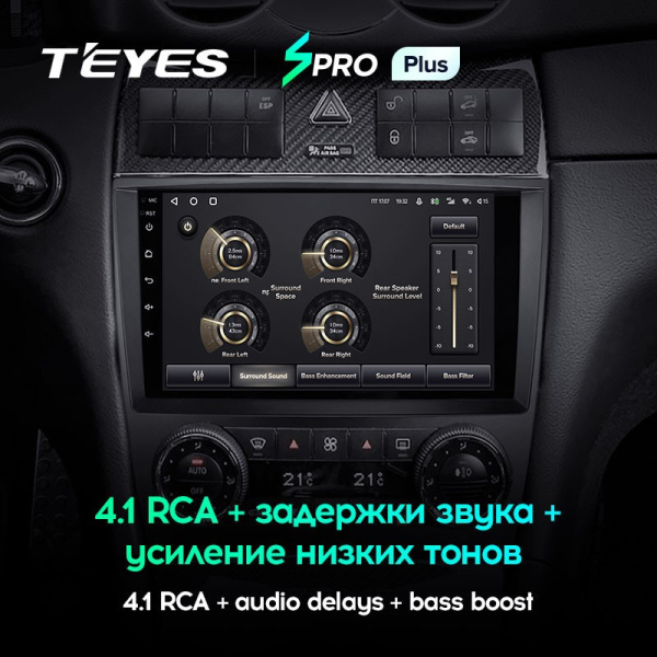Штатная магнитола Teyes SPRO Plus 3/32 Mercedes Benz C-Class W203 CL203 C209 A209 (2004-2011)