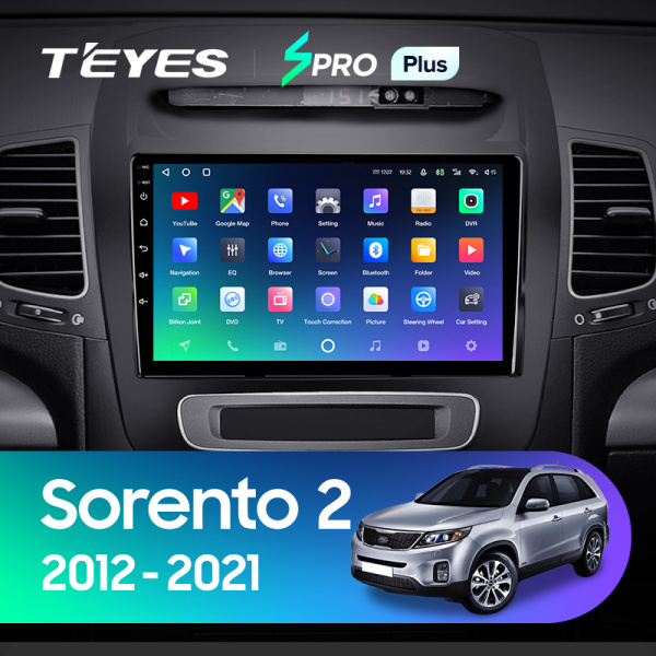 Штатная магнитола Teyes SPRO 4+32G для Sorento 2 2012-2021